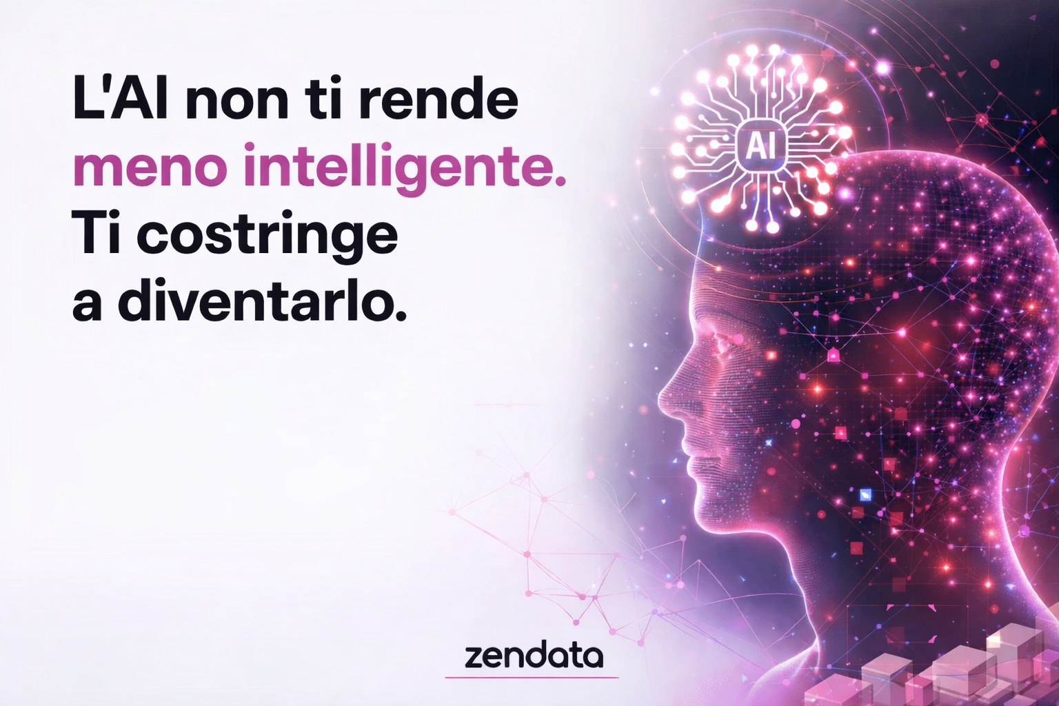 L’AI non ti rende meno intelligente. Ti costringe a diventarlo.